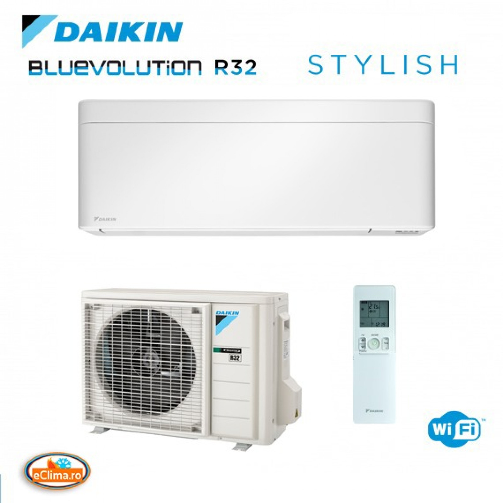 Aparat De Aer Conditionat Daikin Stylish White Ftxa20aw Rxa20a Bluevolution Inverter A 5571